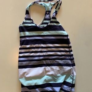 Lululemon athletics blue tank top size 4
